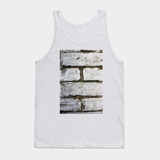 white brick wall Tank Top by pinkal